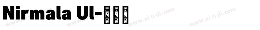 Nirmala Ul字体转换